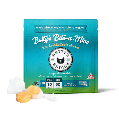 Betty's Eddies | - Tropical Smoothie | 10mg THC: 30mg CBD x 10