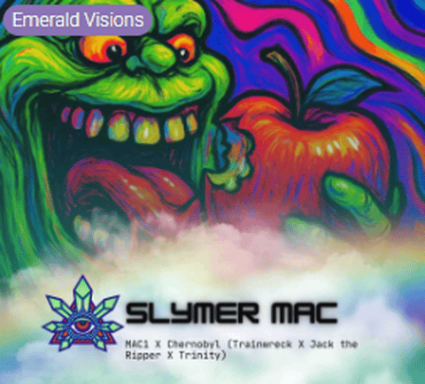 Slymer Mac Flower Emerald Visions