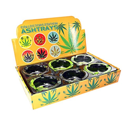 Glass Ashtray Graphic