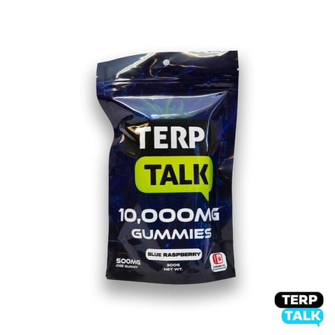 Terp Talk | 10,000mg Gummies - Blue Raspberry
