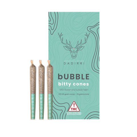 3-Pack Infused Joints | Solventless Caviar Cones | Dadirri - | (H) Apple Fritter