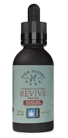 Revive Toffee Tincture CBD (High Desert Pure)