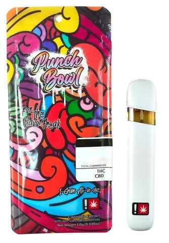 Banana Candy 1G Disposable (Punch Bowl)