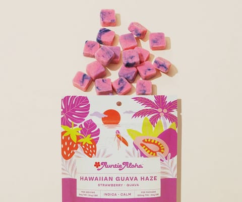 Auntie Aloha | Hawaiian Guava Haze (I) | 10mg THC x 10 Gummies