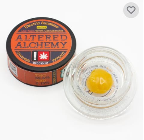 Altered Alchemy | Electric Sunshine | 1G | Live Resin | Extract