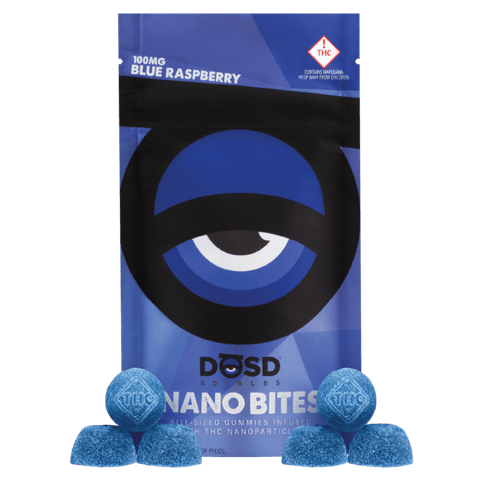 DOSD | Blue Raspberry | 100mg Gummies