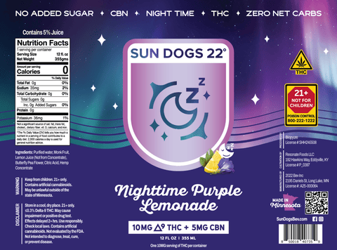 Nighttime Purple Lemonade | Sun Dogs |