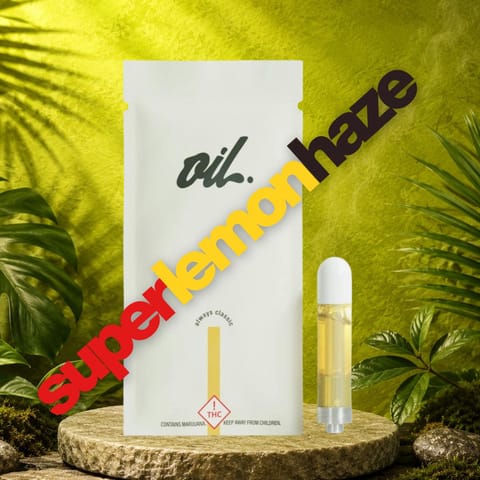 Super Lemon Haze 1g Distillate Vape Cartridge by Oil by Craft | Golden Rookie