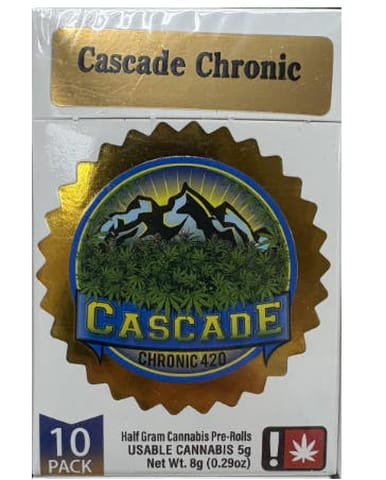Purple Cheddar 10pk Joints (Cascade Chronic)