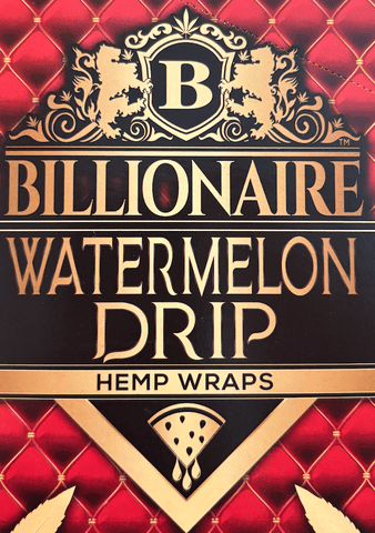 billionaire watermelon drip hemp wraps