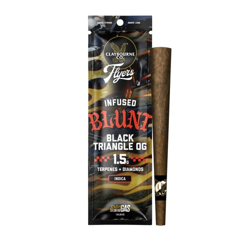 Claybourne Co. | Black Triangle OG | Infused Blunt | 1.5g
