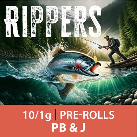 Rippers - PB & J - Preroll 1g 10pk