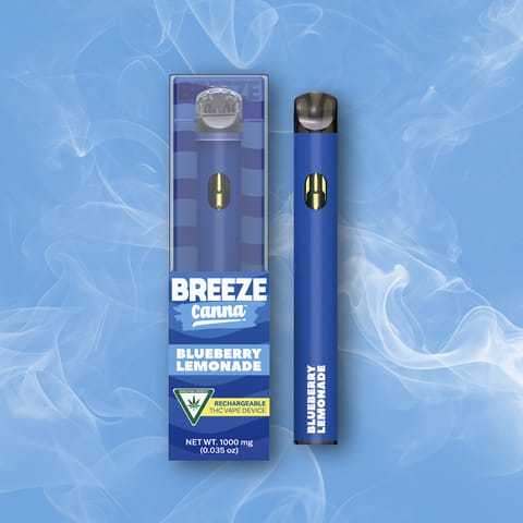 Blueberry Lemonade 1g Disposable | Breeze