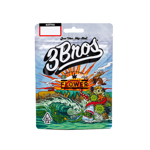3 BROS - INDOOR FLOWER - LEMON DIESEL - 3.5G