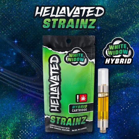 White Widow 1g Cartridge (Hellavated)