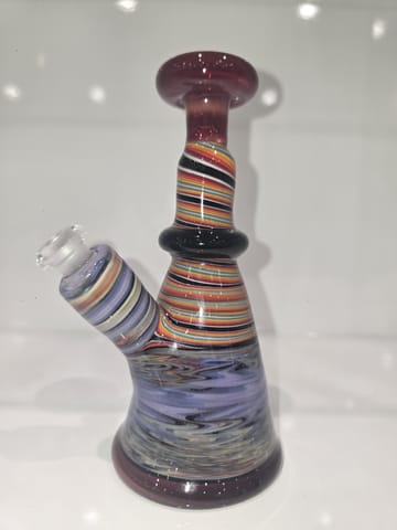 Chandler Lightfoot- Red/Purple Linework Wig Wag Tube