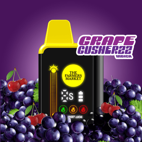 The Farmer's Market - Grape Gusherzz - 1g - Digital Disposable  Vape