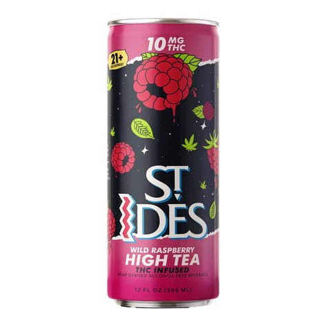St. Ides THC Tea - | Wild Raspberry High Tea | 10mg