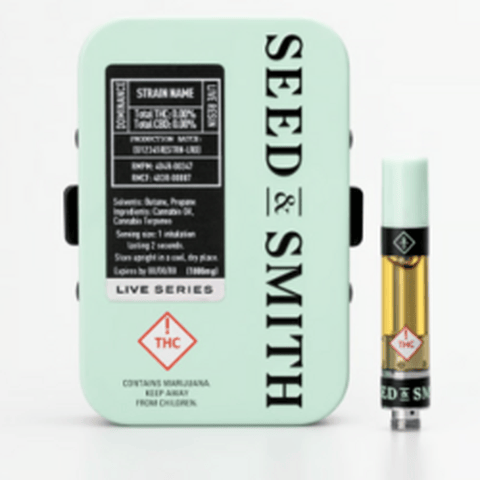 Seed & Smith Live Resin Cartridge Dragonberry Kush 1g