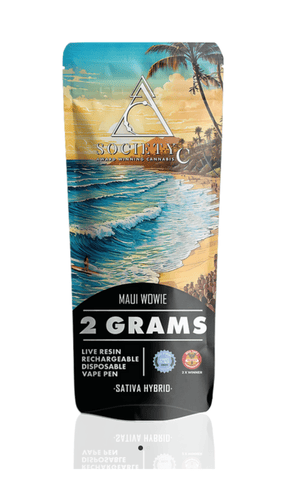 Society C Live Resin Disposable Maui Wowie 2g