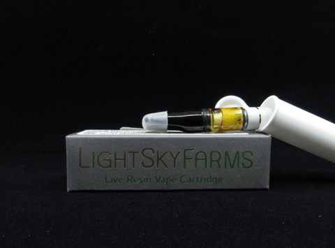 Cherry Pie .5g Live Resin Ceramic Vape Cart | LightSky Farms