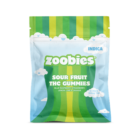Indica Sour Fruit THC Gummie