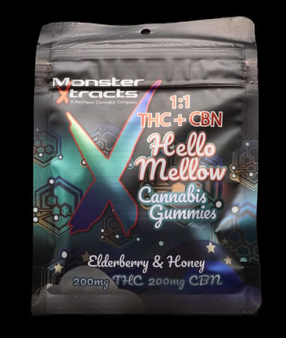 Gummy - Elderberry & Honey - CBN - 20mg/pc - Monster X