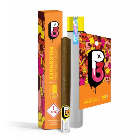 Loaded Banana Milkshake Infused 2g Blunt