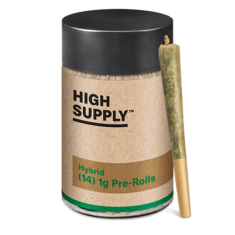 High Supply - Pink Certz - Hybrid Preroll (14ct) - 14g
