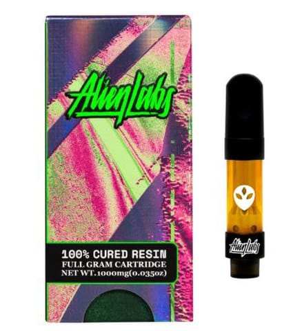 KB - ALIEN LABS - CURED RESIN VAPE - BLUEBERRY BACIO - 1G