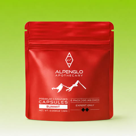 Alpenglo Capsule - Summit - 100mg/2pk