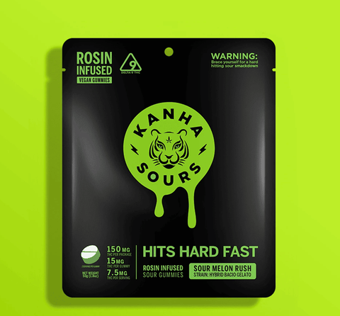 Nano Rosin Gummies | Hybrid | 10pk | Sour Melon Rush