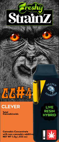 STRAINZ GG#4 Live Resin 1G Disposable (Freshy)
