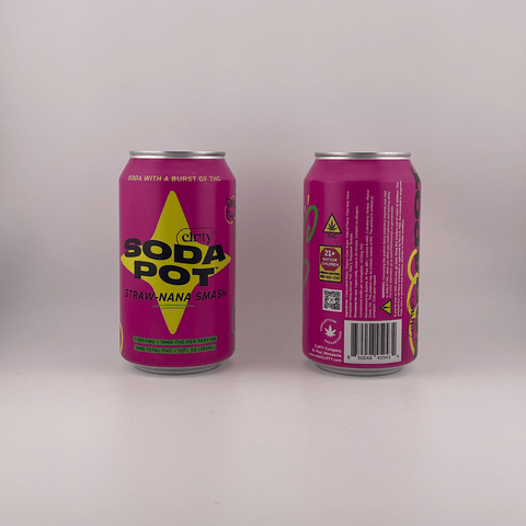 Soda Pot | Straw-Nana Smash | THC Beverage