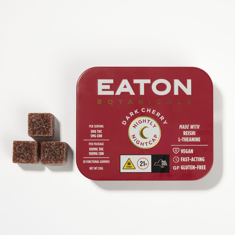 Eaton Botanicals - 5mG Gummy Nightly Nightcap (Dark Cherry)
