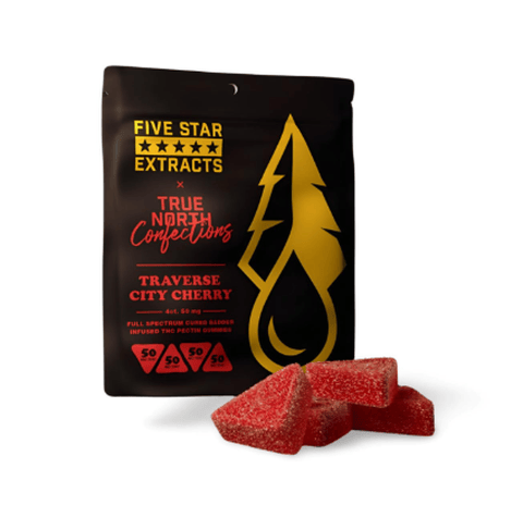 Five Star Extracts Gummies Traverse City Cherry 200mg