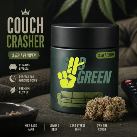 Good Green - Couch Crasher - Flower (Mixed Buds) - 3.5g