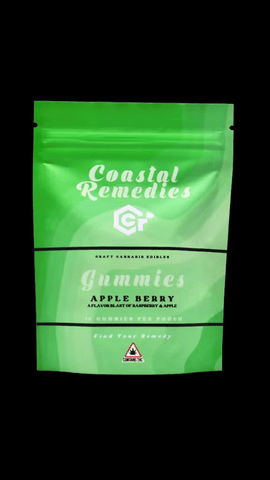 Coastal Remedies - Gummy Edibles - Apple Berry - 1000mg