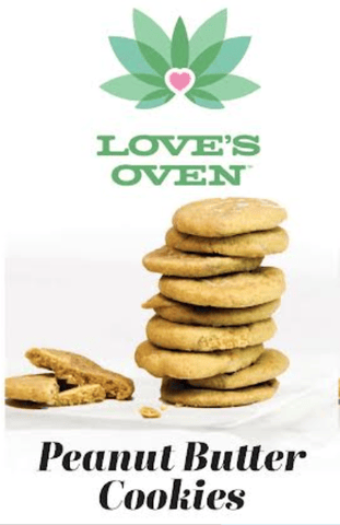 Love's Oven-Edible-10 Pack-Cookies-Peanut Butter Indica