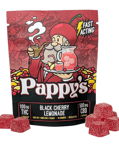 Pappy's Black Cherry Lemonade Gummies