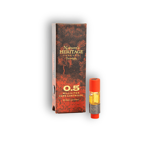 Nature's Heritage | Live Rosin Vape | - Strawberry Jelly | 0.5g 510