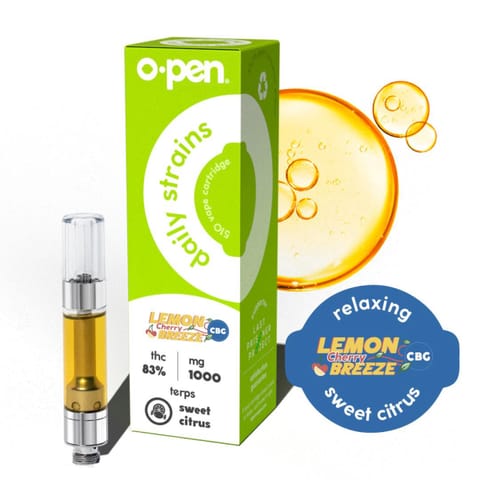 O.Pen | 1000mg Cartridge - Lemon Cherry Breeze (H)