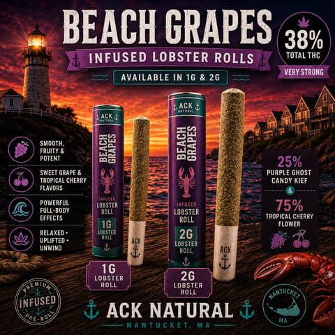 Beach Grapes - Infused Lobster Roll - 1g