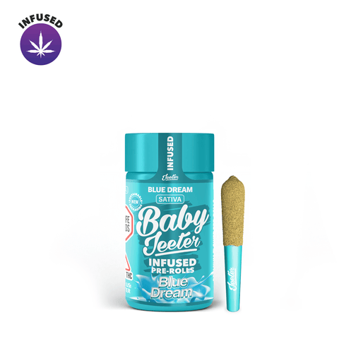 Infused Baby Jeeter 0.5G x 5 (2.5g) Preroll - Blue Dream - Blue Dream