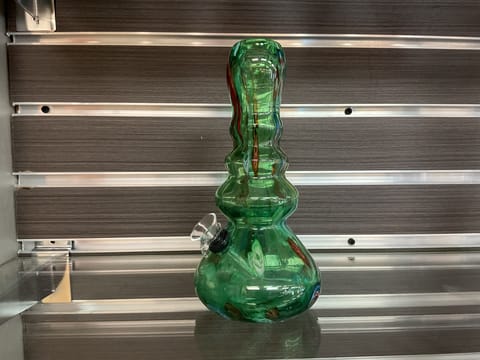 Green Flower Bong