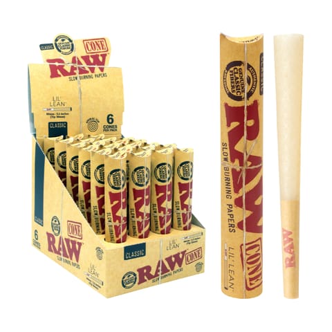 RAW Lil' Lean Cones 6pk