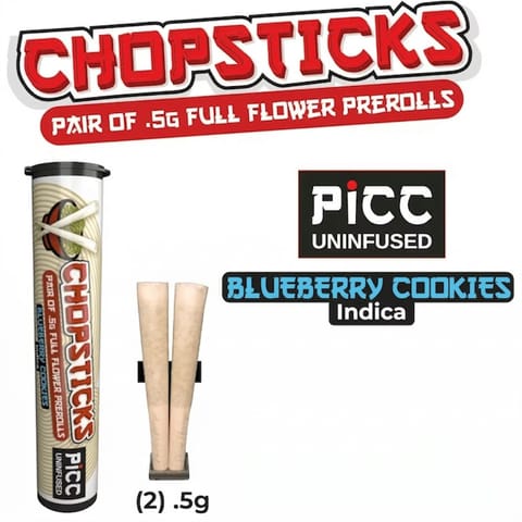 Blueberry Cookies - .5g 2Pk - Pre-Roll