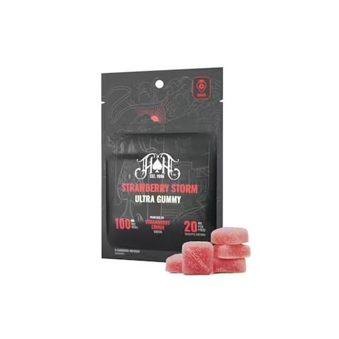 Heavy Hitters | Strawberry Storm Ultra Gummies | 5pk | 100mg