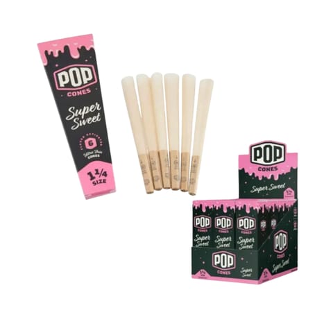 Pop Cones - 1 1/4" 6pk Super Sweet