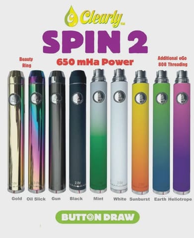 Clearly Spin 2 battery - Mint